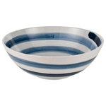 Elk Home - Elk Home S0017-8110 Indaal - 16 Inch Bowl - Add a relaxed, Mediterranean vibe to a coastal insIndaal 16 Inch Bowl White/Painted Blue *UL Approved: YES Energy Star Qualified: n/a ADA Certified: n/a  *Number of Lights:   *Bulb Included:No *Bulb Type:No *Finish Type:White