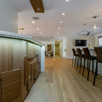 Contemporary home remodeling