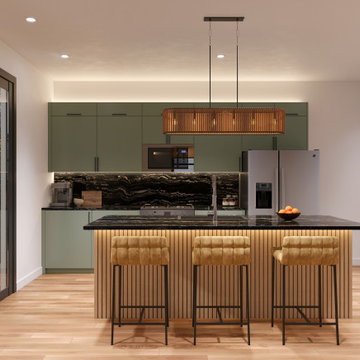 Poplar's Green Kitchen Renovation