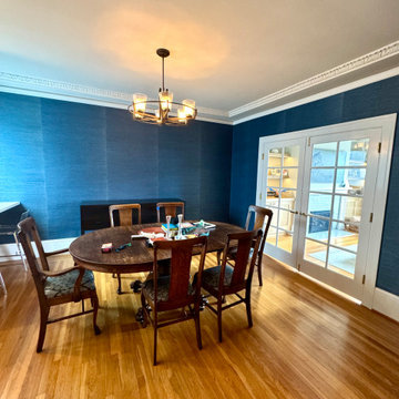 The Grasscloth Dining Room