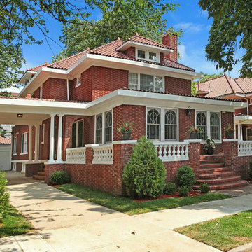 Traditional Prospect Lefferts Garden House Renovation Exterior