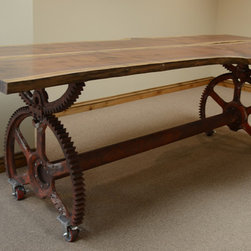 CUSTOM - BLACK WALNUT CONFERENCE TABLE - Home Office Furniture