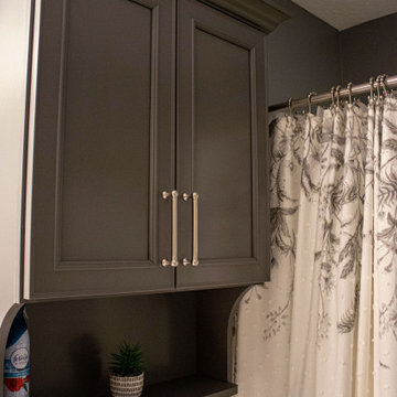 Guest Bathroom with Waypoint Vanity and Updated Tub Surround