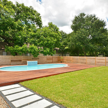 ATX Modern home - Reclaimed Ivory White Oak