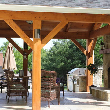 POST AND BEAM PAVILION