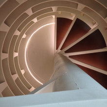 Circular underground wine cellar