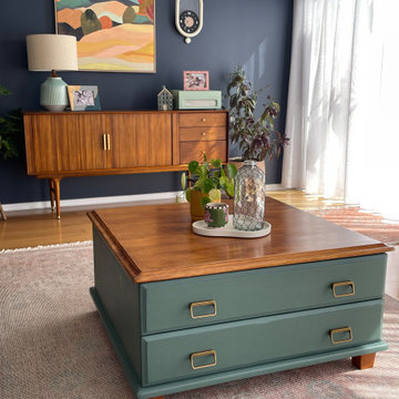 Colourful & Collected Living Room | Geelong