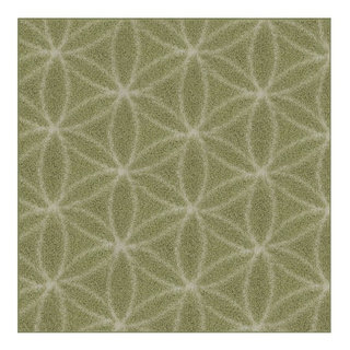 Eyelet Area Rug, Soft Tactesse Nylon With Anti-Stain Protection, Square ...