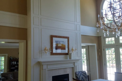 Living room - living room idea in Philadelphia