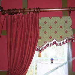 Priority Home & Design - Scalloped Vermont Valance - Select From 500+ Fabrics - Valances