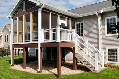 Inspiration for a timeless exterior home remodel in Other