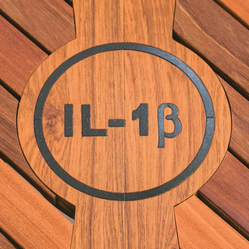IL-1Beta Teak Table 15