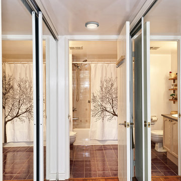 Link Wall & Ceiling Lights in Bathroom