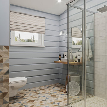 Shower Room in the Country House