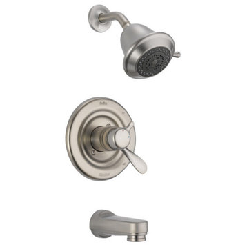 Delta Classic Monitor 17 Series Tub & Shower Trim, Stainless, T17430-SS