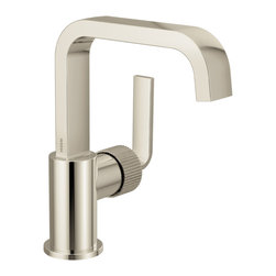 Cambium One-handle Bathroom Sink Faucet - Polished Nickel/Brushed Nickel - Bathroom Sink Faucets