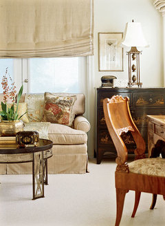 Furniture placement for long living room