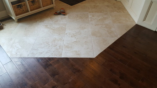 Hard Wood And Tile Transition Does, How To Transition From Ceramic Tile Hardwood Floor