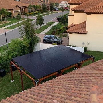 Riverview, FL Solar Pergolas