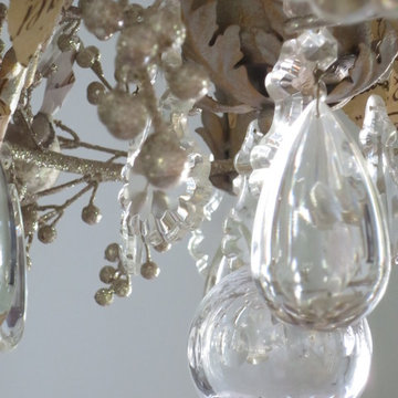A Sparkly Christmas Dining Room
