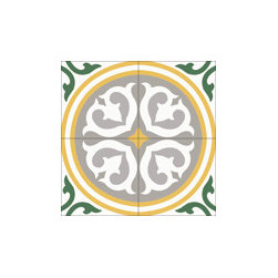 "Santa Maria" 8x8 Encaustic Cement Tiles - Wall And Floor Tile