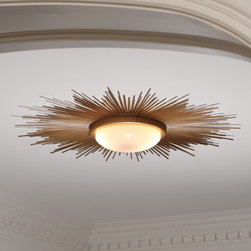 Sunburst Light Fixture - Ceiling Lighting