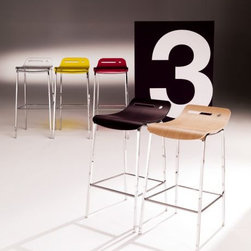 Bontempi Casa - Open Barstool - Bar Stools And Counter Stools