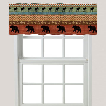 Bear Lodge Window Valance