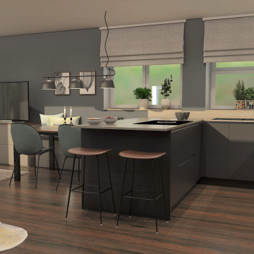 Komplettplanung - zweigeschössige Wohnung