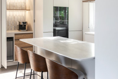 Cocina con mucha armonía