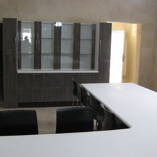 Inspiration for a large modern home design remodel in Other