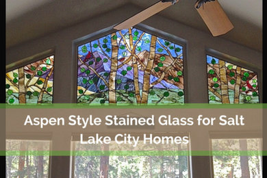 Aspen Style Stained Glass