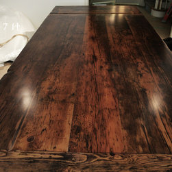 Reclaimed Wood Harvest Tables - Products