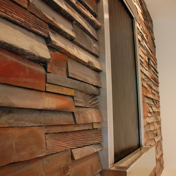 Custom Wall-Hanging Indoor Water Feature - Muscle Shoals, AL