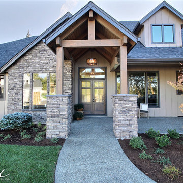 Front Elevation - The Ascension - Super Ranch on Acreage