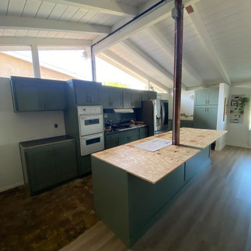 Kim Kitchen Retrofit and New Custom Island