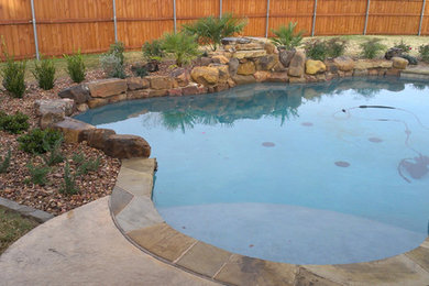 Example of a pool design in Dallas