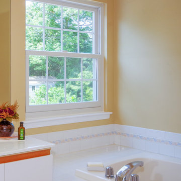Double Hung Window in Remarkable Bathroom - Renewal by Andersen Westchester, Put