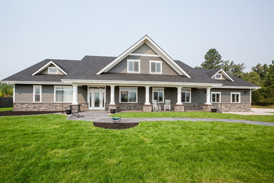 Arts and crafts exterior home photo in Other