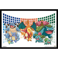 Pokémon - Alola Legendary Wall Poster, 22.375 x 34, Framed 