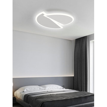 Acrylic Round LED Ceiling Light for Bedroom, Living Room, Dining Room, Brightness Dimmable