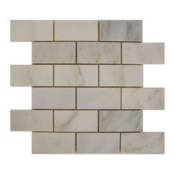 Statuary Calacatta Mosaic 2x4 - Home Accessories & Decor