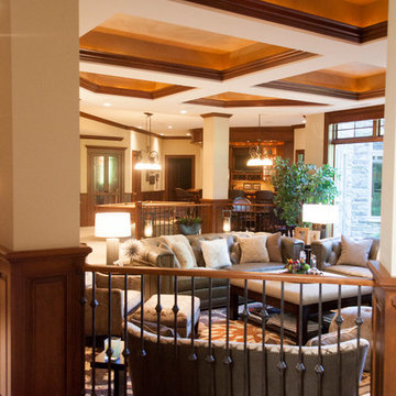 Transitional Family Game Room