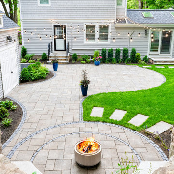 Circular Fireside Garden - Wellesley, MA