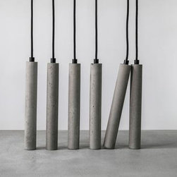 Bentu 'BANG' Concrete Pendant Light - Pendant Lighting