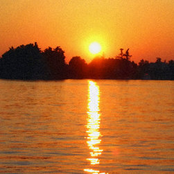 Alexandria Bay Sunset - Artwork