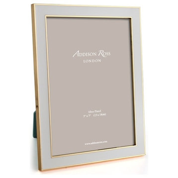 Addison Ross Chiffon Gold Plate Enamel Frames, 4x6