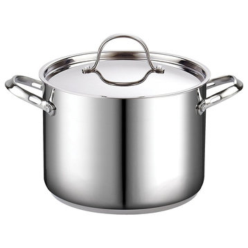 Cooks Standard Classic 8 Quart Stainless Steel Stockpot With Lid