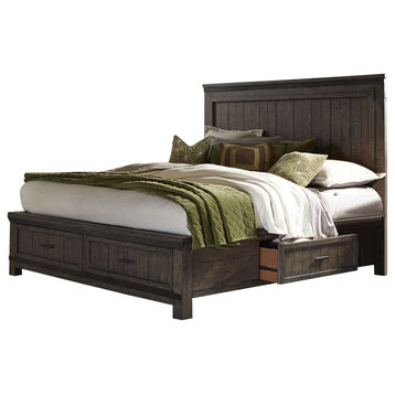 Liberty Thornwood Hills King 2-Sided Storage Bed