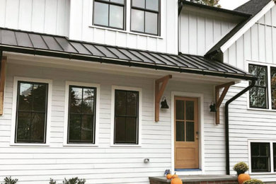 Inspiration for a country exterior home remodel in Other